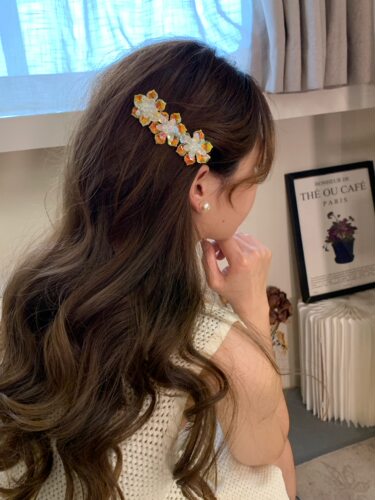韩国水晶钻冰花新款女2026新款高级感气质侧边夹春夏款发夹刘海夹 - 封面