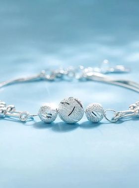 诗予饰三生三世多层雕花细链手饰