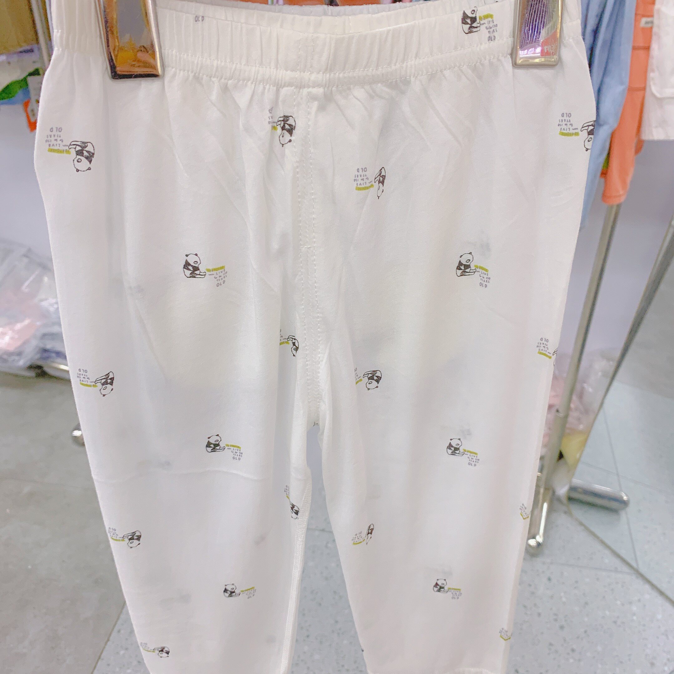 旺贝特夏季新款婴幼儿童装女童全棉小裤夏季超薄款长裤