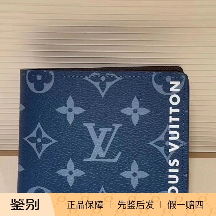 奢店代购 2025 LV/路易威登 SLENDER 双面老花短钱包 M82798男