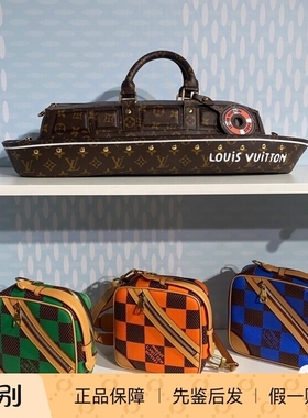 新款奢店代购 2024 LV/路易威登 菲董CHESS 邮差包 N40548 N40561