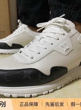 新款 奢店2025正品 LV/路易威登RUN AWAY 网布老花运动鞋 1A7UMS