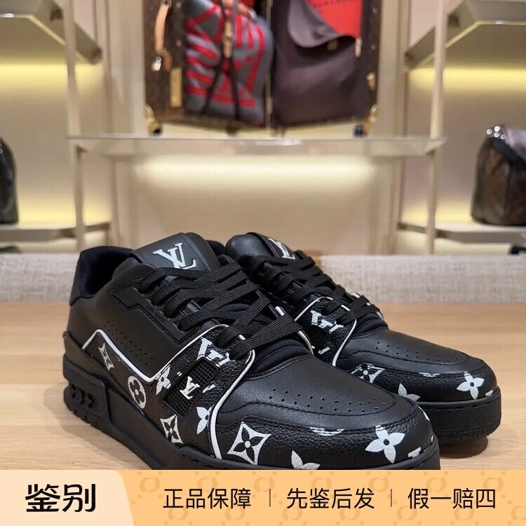 奢店代购 2025新款 LV/路易威登 夏日限定拼色TRAINER 休闲运动鞋