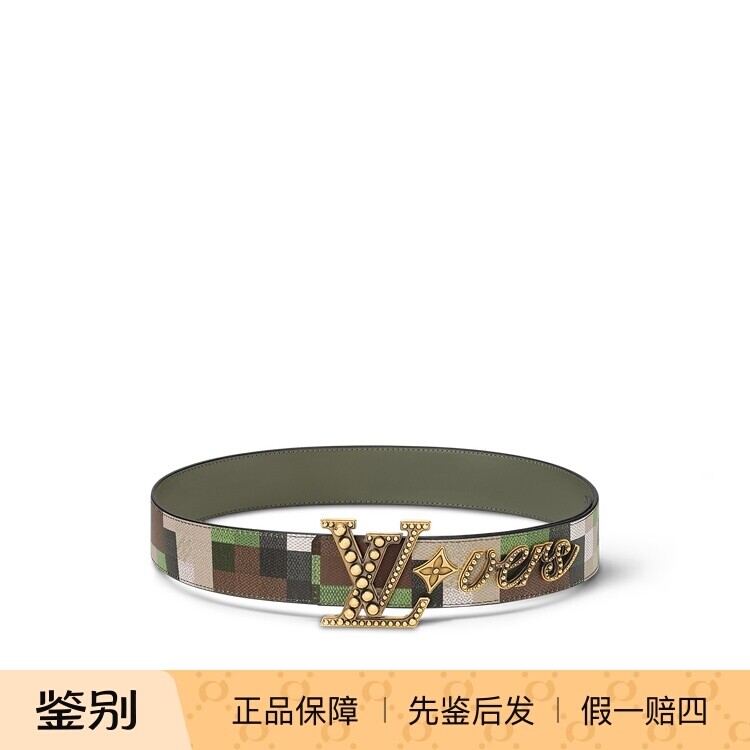 新款 奢店 2024 LV/路易威登 菲董限量LOVERS 40 毫米腰带 M8542T