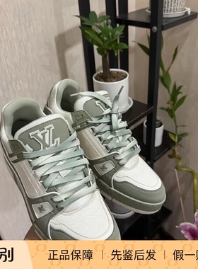 新款奢店代购 2024 LV/路易威登 TRAINER 渐变鞋带 运动鞋 1ADHC1