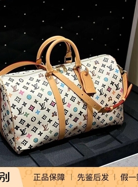 新款 奢店 2024 LV/路易威登 TYLER KEEPALL 45/50 旅行袋 M25233