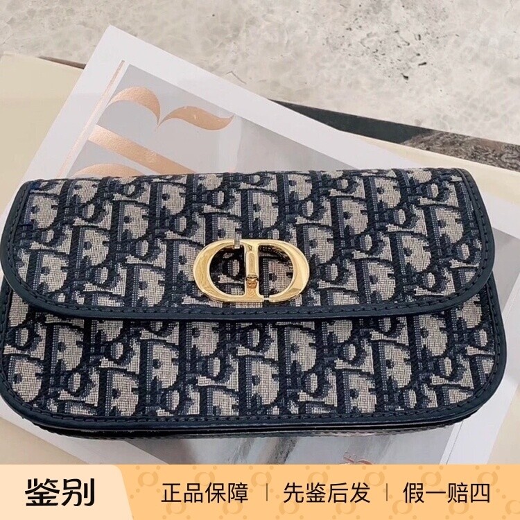 奢店代购 2023Dior/迪奥 老花印花帆布蒙田单肩斜挎包通用款女包,箱包皮具/热销女包/男包,通用款女包,淘宝优惠券,粉丝福利购,淘宝优惠卷