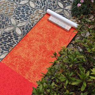 创意高档签到本签名卷轴商务会议签名本签到簿题名册年会红色鎏金