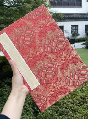 中国风签名册博物馆商务签到册
