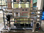 2T纯水处理去离子水设备工业大型双级反渗透纯水机电镀化工净水器