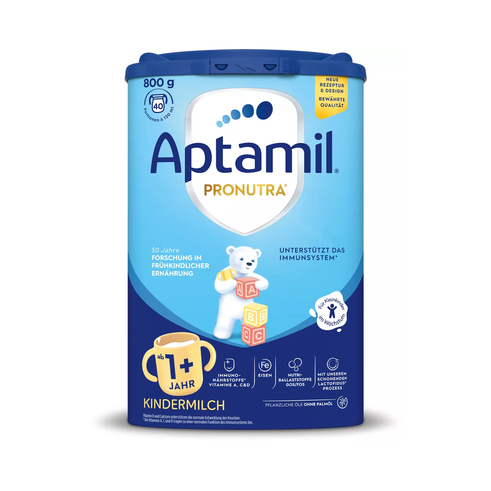 德国版原装 爱他美1+ Aptamil 4段 一加 儿童成长奶粉1至2岁800克