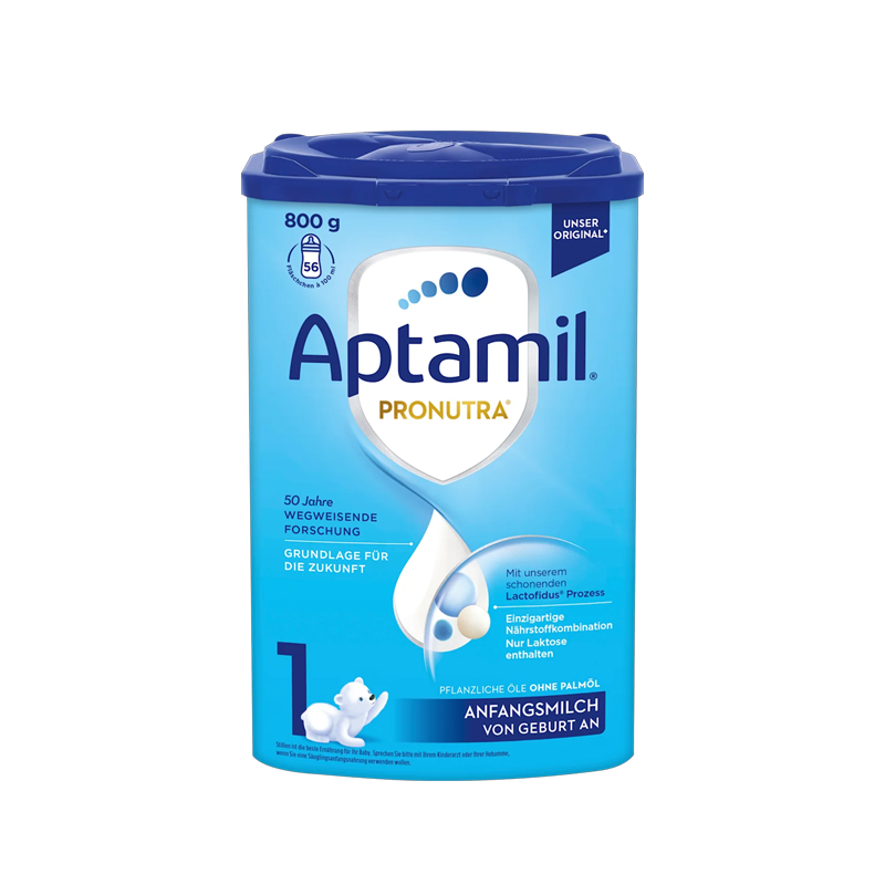 德国爱他美1段蓝罐经典版奶粉800