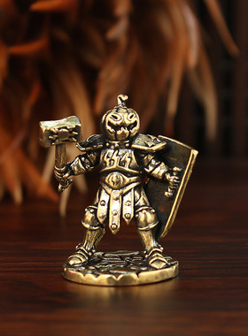 黄铜板盾牌卫士桌面战棋手办