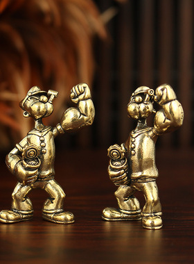 新款大力菠菜水手潮玩摆件