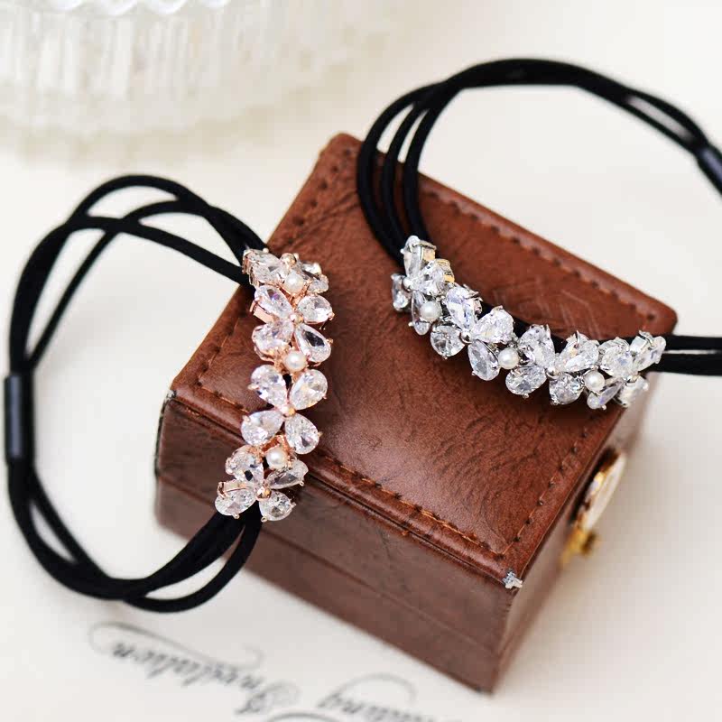 Accessoire coiffure en Diamant Crystal - Ref 1200255 Image 3