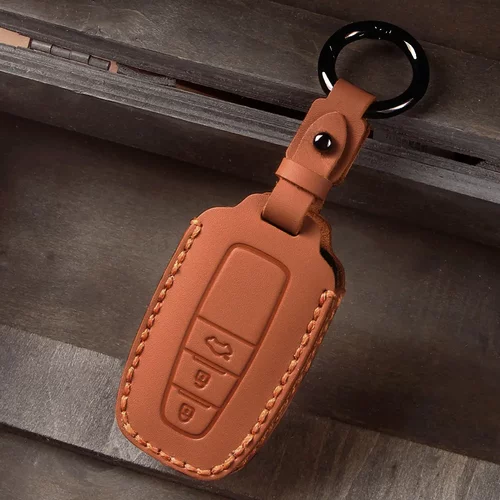 适用丰田卡罗拉钥匙套凯美瑞雷凌亚洲龙汉兰达荣放chr真皮壳