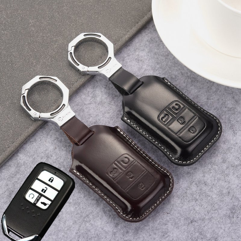 雅阁汽车改装纯皮钥匙套