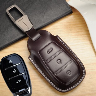 适用于众泰t500钥匙套真皮改装饰2018 19新款T600运动版车钥匙包