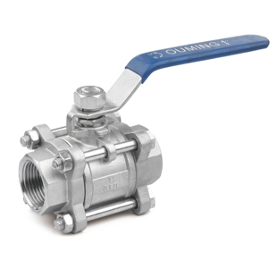 球阀316三片式 重型加厚 球阀3pc丝口Q11F 304不锈钢3片式