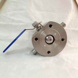 304/316不锈钢BQ71F-16P意大利对夹式超薄型夹套保温球阀PPL密封