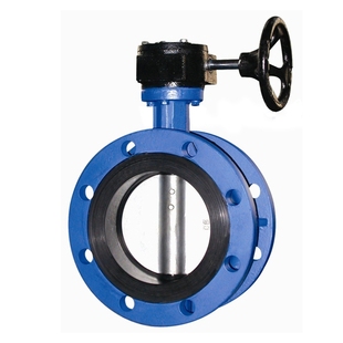 碳钢D341W 16C涡轮法兰蝶阀XP手动50蝶形DN250DN1800寸工业寸 X10