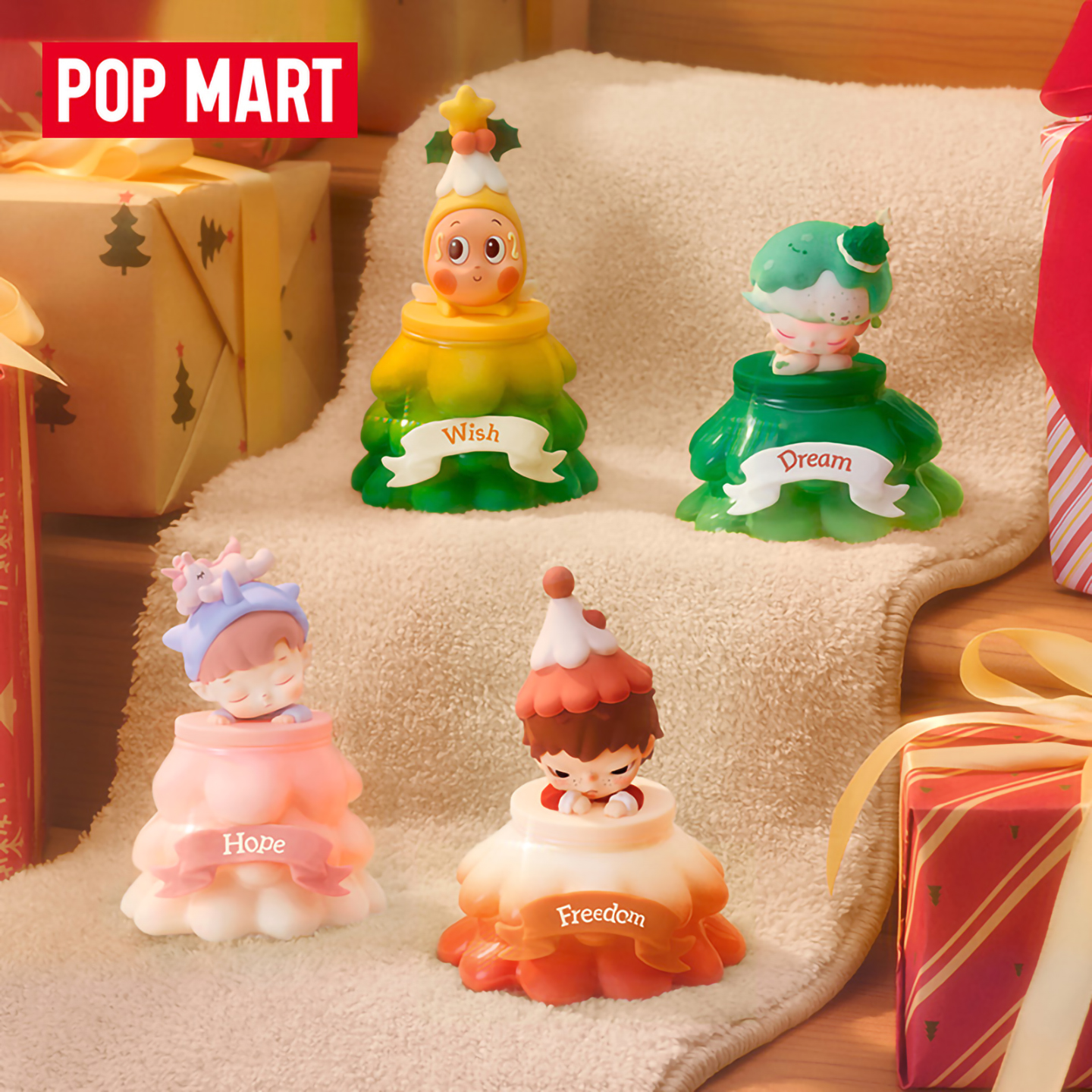 POPMART泡泡玛特你最珍贵系列香薰蜡烛盲盒周边潮玩家居摆件礼物