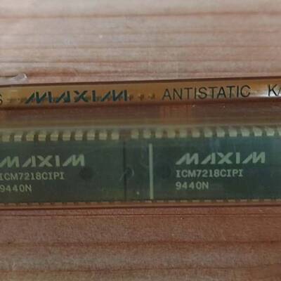 可维修新货 ICM7218CIPI 23PCS MAXIM厂议价