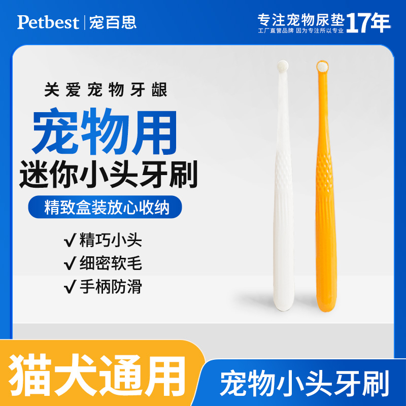宠物牙刷软毛小头清洁