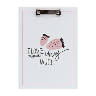 文谷a4板夹纸质文件板夹书写垫板作业硬壳写字垫板夹学生用办公用品