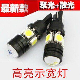 解码超亮LED带透镜散光牌照灯