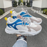 XZ1118-772系带休闲运动鞋厚底男士休闲鞋，男鞋低帮鞋，星座1118