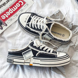 XZ1118-1130P55夏季半拖帆布鞋男鞋板鞋，男鞋帆布鞋，星座1118