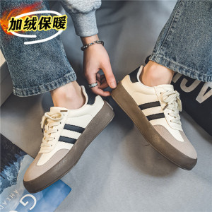 XZ1118-7958P55加绒德训鞋低帮休闲板鞋图片