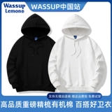 Белая утепленная толстовка с капюшоном подходит для мужчин и женщин, демисезонная куртка для влюбленных, круглый воротник