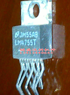 三极管LM4755T原装进口拆机，专业仪器检测好