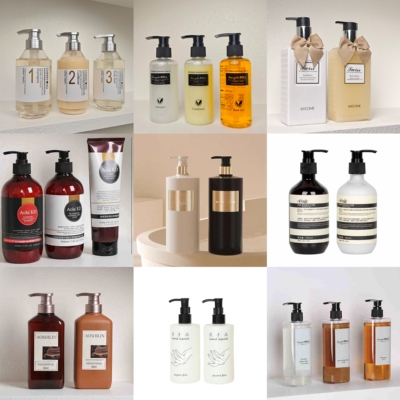 【沐浴用品摆件】样板房卫生间饰品浴室柜沐浴露洗发水道具壁龛