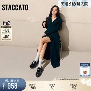 思加图秋叶伯爵英伦风乐福鞋女鞋