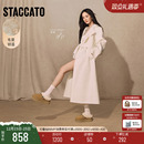 杨幂同款思加图2025冬新款雪团团雪地靴加绒保暖短靴厚底勃肯鞋女