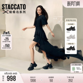 运动休闲鞋 杨幂同款 星河蝴蝶老爹鞋 新款 女ECE65AM6 思加图2026春季