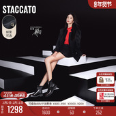 杨幂同款 思加图新款 Yesterday切尔西靴加绒短靴ERC01DD5