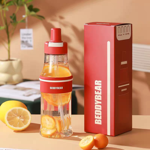 杯具熊激浪个性双饮水杯630ml t372【CH】