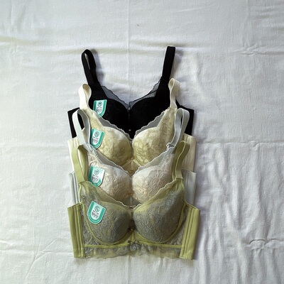 新款无磁无钢圈性感B杯内衣侧收