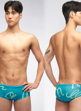 oompaa专业训练男士三角泳裤低腰性感泳装竞技游泳裤