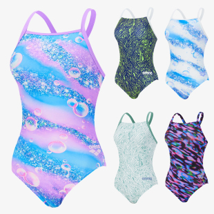 2025韩国新款 arena阿瑞娜专业竞速抗氯高端训练连体泳衣 代购