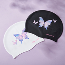 ciellemarin硅胶防水男女成人儿童游泳帽大号护耳泳帽加大版 泳帽