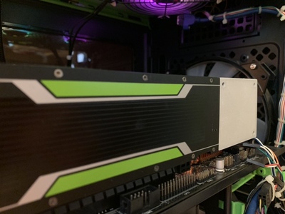 NVIDIA Tesla 特斯拉 P4 M4 T4 显卡台达涡轮散热风扇静音4线