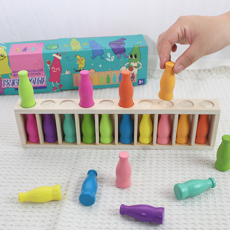 趣玩兒童對對碰游戲飲料對對碰