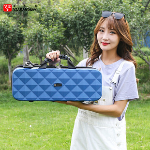 硬壳鱼竿包小海杆手杆包防水便携冰钓虾钓溪流短节钓鱼渔具包