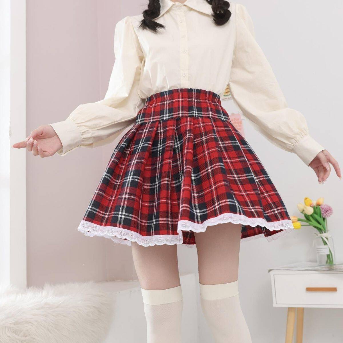 六花cos服日系少女裙春夏季学Cosplay女装/