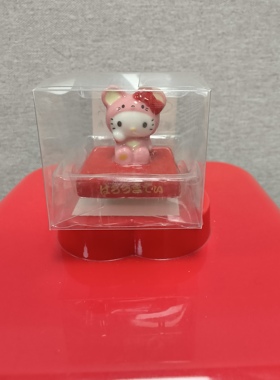 Hellokitty稀有鼠年绝版陶瓷摆件